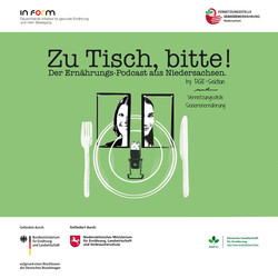 Podcast - © DGE-Sektion Niedersachsen und Vernetzungsstelle Seniorenernährung Niedersachsen Podcast