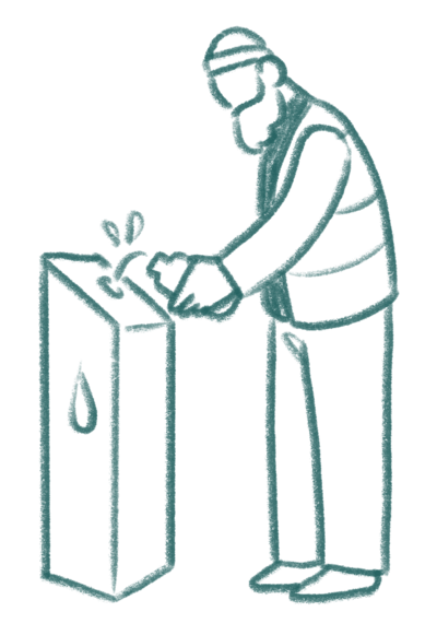 Illustration Leitungswasser - © GfG / Gruppe für Gestaltung Illustration Leitungswasser