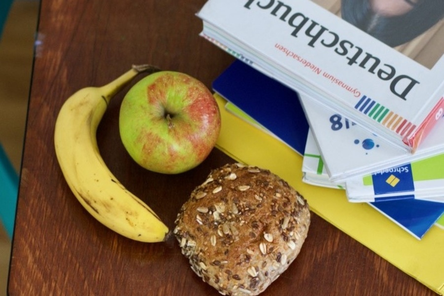 Aufbau eines Schulfrühstücks