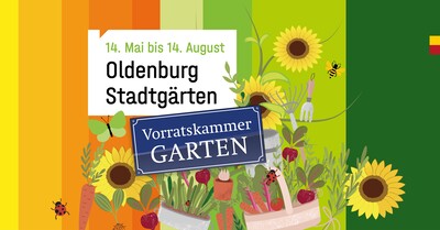 Oldenburger Stadtgärten - Vorratskammer Garten - © Oldenburg Tourismus und Marketing GmbH Oldenburger Stadtgärten - Vorratskammer Garten